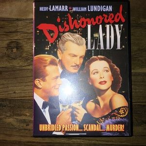 Dishonored Lady DVD movie